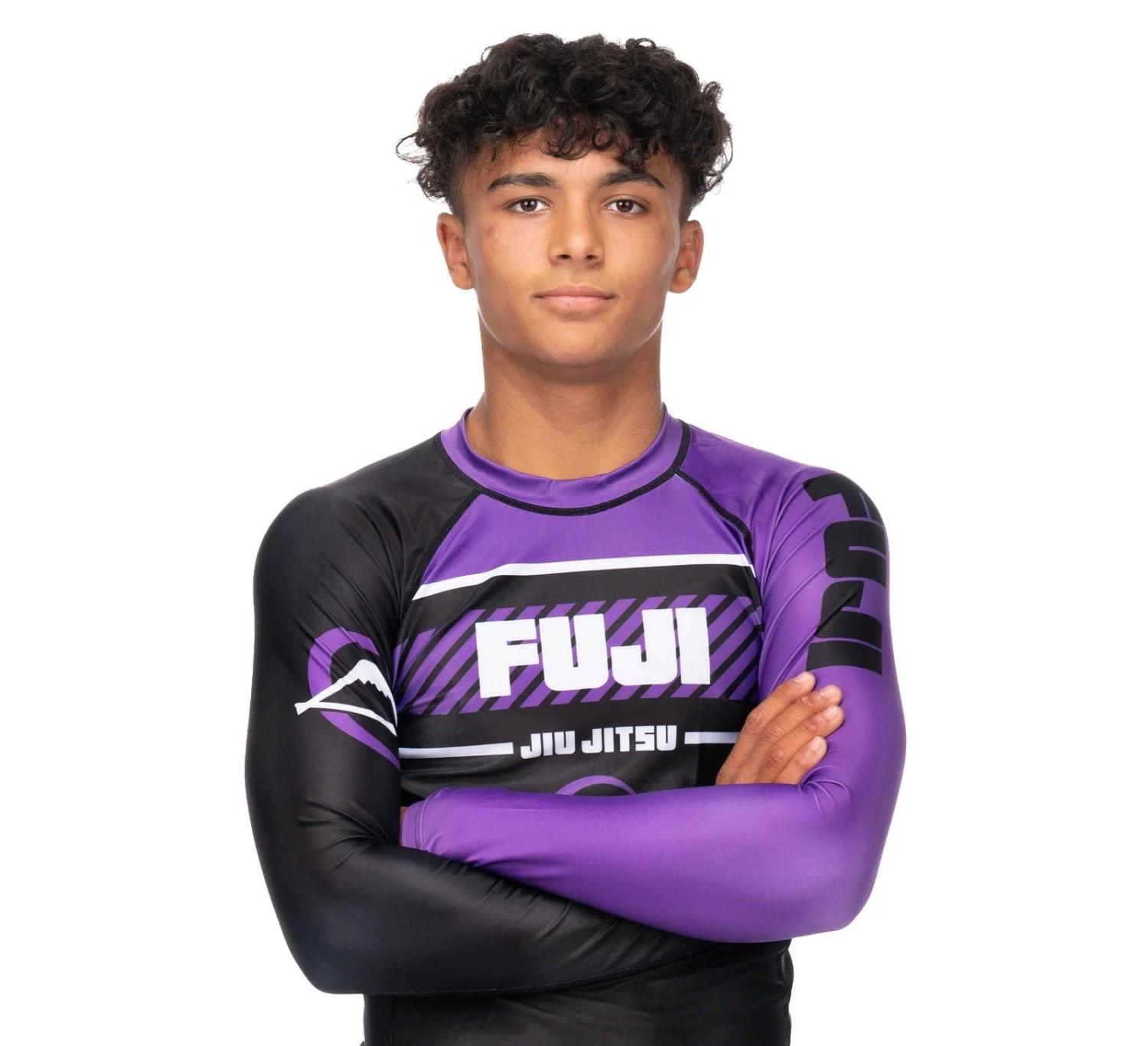 Fuji Freestyle 2.0 Long Sleeve Ranked Rashguard Purple - ADULT SIZES - Image 7