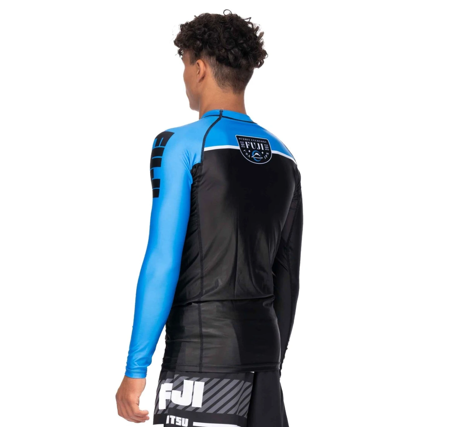 Fuji Freestyle 2.0 Long Sleeve Ranked Rashguard Blue - ADULT SIZES - Image 3