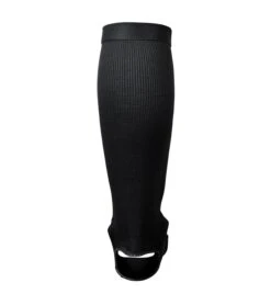 Combat Corner Slip On Elastic Shin Pads -Martial Arts Equipment Slip On Elastic Shin Pads BLACK BACK 35112.1579041326
