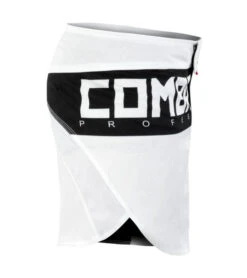 Combat Corner Supreme Hybrid Fight Shorts 2.0 (White) -Martial Arts Equipment Supreme Hybrid Shorts WHITE RIGHT 600x675 1