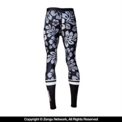 Tatami Hibiscus Grappling Tights -Martial Arts Equipment Tatami Hibiscus Grappling Tights 4