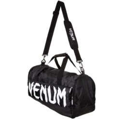 Venum Sparring Sport Bag - Black/White -Martial Arts Equipment Venum Sparring Sport Bag Black White 3
