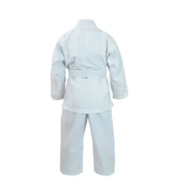 Combat Corner Kids Classic Kimono -W/ FREE WHITE BELT -Martial Arts Equipment YOUTH Classic Kimono Gi White BACK 46185