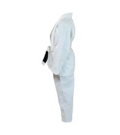 Combat Corner Kids Classic Kimono -W/ FREE WHITE BELT -Martial Arts Equipment YOUTH Classic Kimono Gi White LEFT 52181