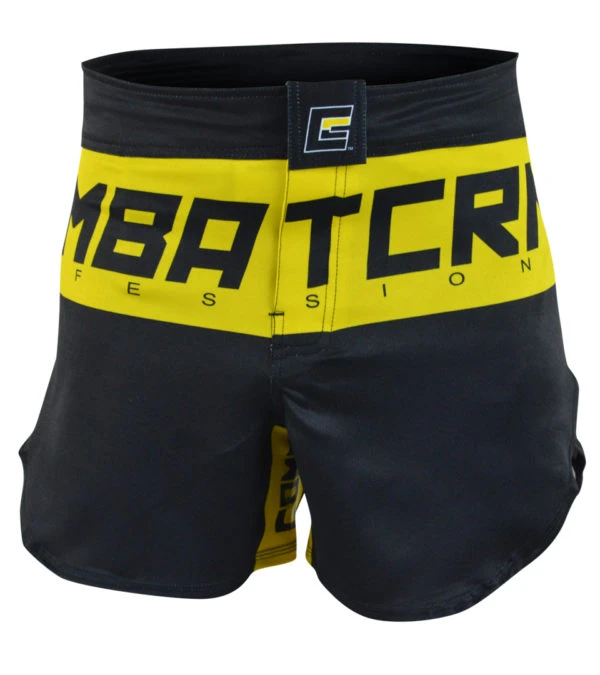 Combat Corner Supreme Hybrid Fight Shorts (Yellow) 4 Combat Corner Supreme Hybrid Fight Shorts (Yellow) - Image 4