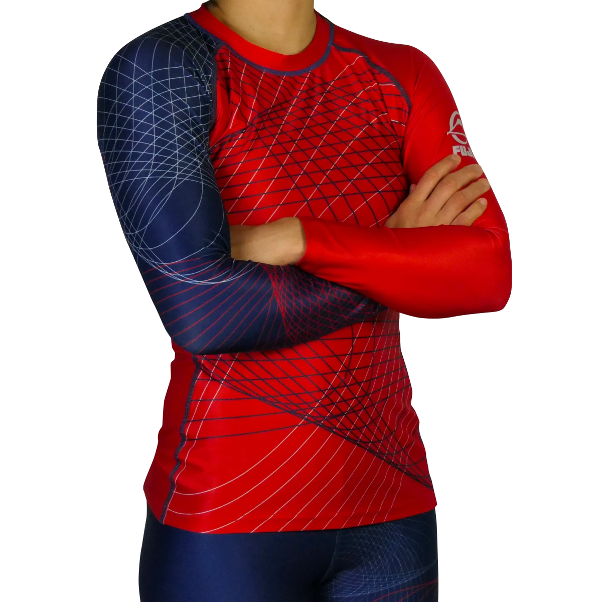 FUJI AMERICANA WOMEN'S RASHGUARD 2 FUJI AMERICANA WOMEN'S RASHGUARD - Image 2