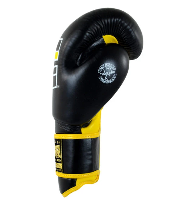 Combat Corner HMIT Champion Boxing Gloves Yellow 3 Combat Corner HMIT Champion Boxing Gloves Yellow - Image 3