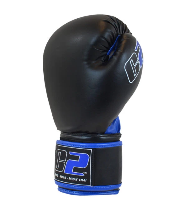Combat Corner C2 Boxing Gloves W/ XtraFresh Blk/Blue 3 Combat Corner C2 Boxing Gloves W/ XtraFresh Blk/Blue - Image 3