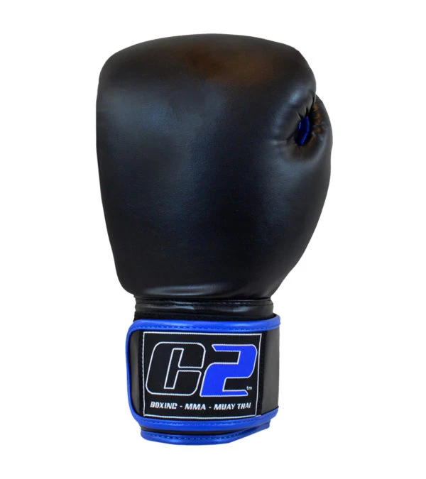 Combat Corner C2 Boxing Gloves W/ XtraFresh Blk/Blue 2 Combat Corner C2 Boxing Gloves W/ XtraFresh Blk/Blue - Image 2