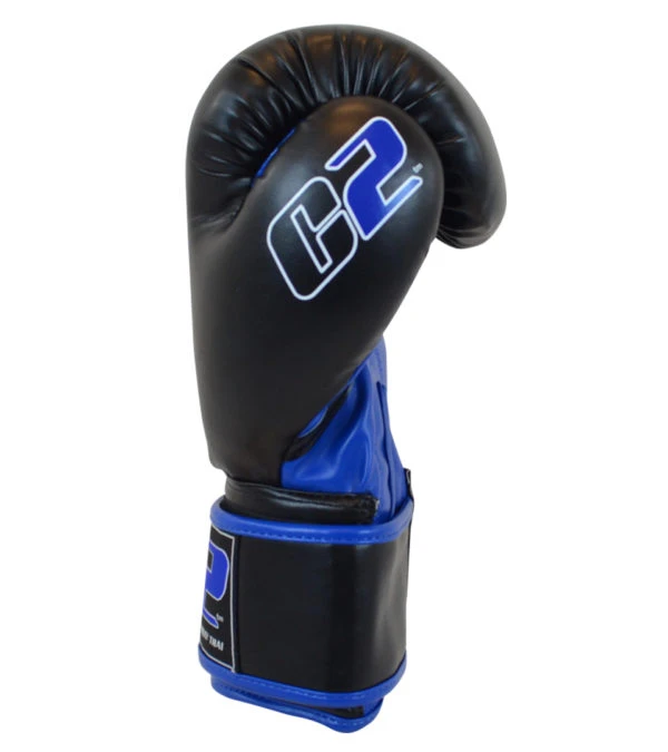 Combat Corner C2 Boxing Gloves W/ XtraFresh Blk/Blue 4 Combat Corner C2 Boxing Gloves W/ XtraFresh Blk/Blue - Image 4