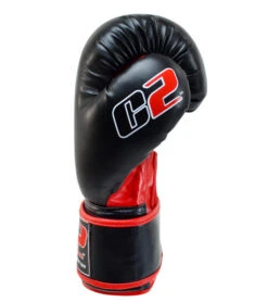 Combat Corner C2 Boxing Gloves W/ XtraFresh Blk/Red -Martial Arts Equipment c2 boxing gloves w xtrafresh blkred 114