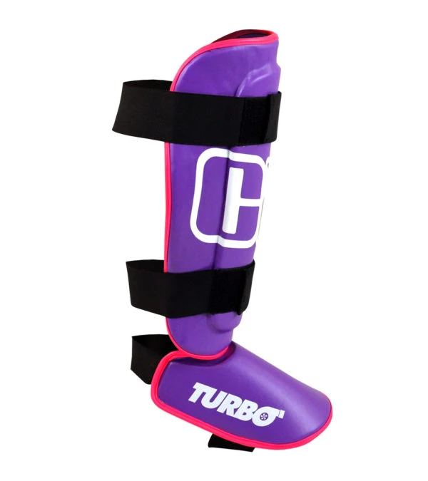 Combat Corner C2 Turbo Shin Guards Purple 2 Combat Corner C2 Turbo Shin Guards Purple - Image 2