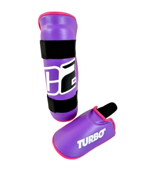 Combat Corner C2 Turbo Shin Guards Purple 5 Combat Corner C2 Turbo Shin Guards Purple - Image 5