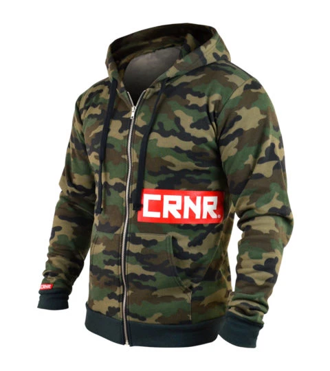 Combat Corner Zip Up Camo Redtangle Hoodie 1 Combat Corner Zip Up Camo Redtangle Hoodie