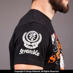 Scramble "Strong Beard V2" T-Shirt -Martial Arts Equipment cl ts 0919 1157