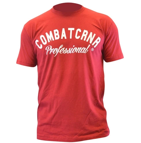 Combat Corner Classic Tee Red 1 Combat Corner Classic Tee Red