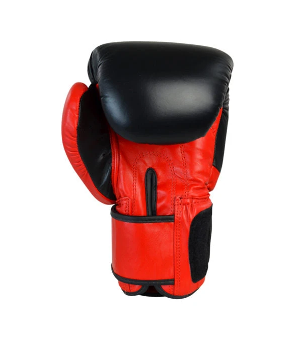 Combat Corner Competition Velcro Boxing Gloves Red 5 Combat Corner Competition Velcro Boxing Gloves Red - Image 5