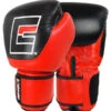 Combat Corner Competition Velcro Boxing Gloves Red
