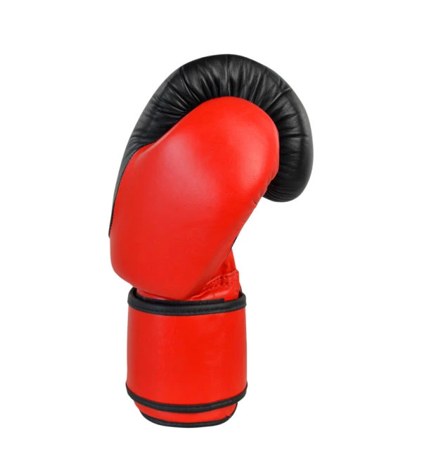 Combat Corner Competition Velcro Boxing Gloves Red 2 Combat Corner Competition Velcro Boxing Gloves Red - Image 2