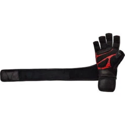 RDX SPORTS RDX L7 CROWN WEIGHTLIFTING LEATHER GYM GLOVES -Martial Arts Equipment crown weight lifting gloves 12