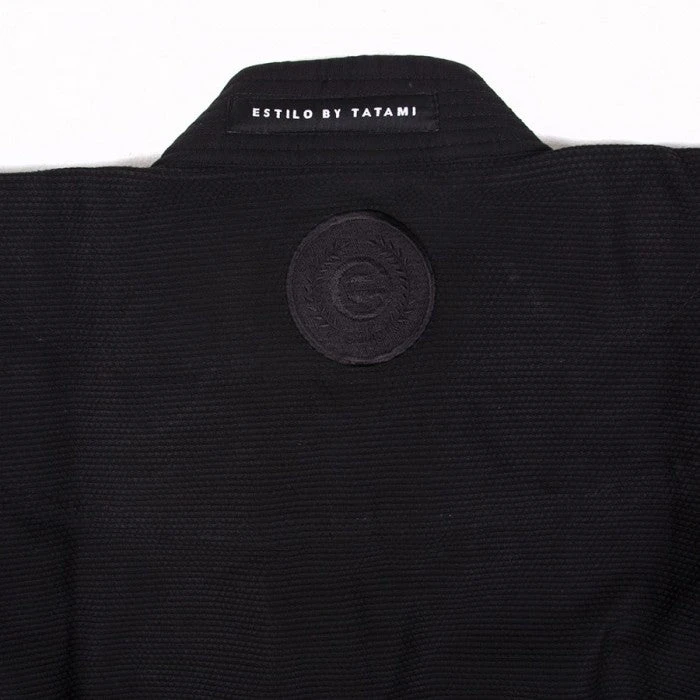 Tatami Estilo 6.0 Jiu Jitsu Gi - Black/Black 6 Tatami Estilo 6.0 Jiu Jitsu Gi - Black/Black - Image 6