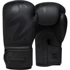 RDX SPORTS RDX F15 NOIR BLACK BOXING GLOVES