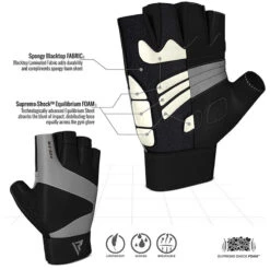 RDX SPORTS RDX S14 FERRIS WEIGHTLIFTING LEATHER GYM GLOVES 16 RDX SPORTS RDX S14 FERRIS WEIGHTLIFTING LEATHER GYM GLOVES -Martial Arts Equipment ferris weight lifting gloves 224