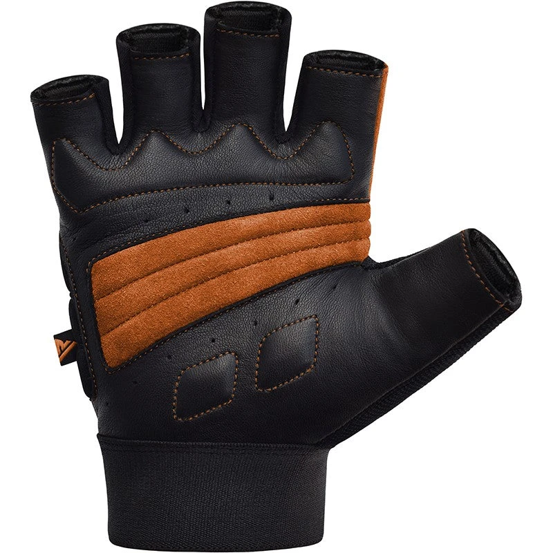 RDX SPORTS RDX S14 FERRIS WEIGHTLIFTING LEATHER GYM GLOVES 11 RDX SPORTS RDX S14 FERRIS WEIGHTLIFTING LEATHER GYM GLOVES - Image 11
