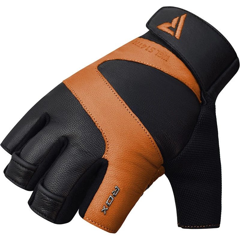 RDX SPORTS RDX S14 FERRIS WEIGHTLIFTING LEATHER GYM GLOVES 13 RDX SPORTS RDX S14 FERRIS WEIGHTLIFTING LEATHER GYM GLOVES - Image 13