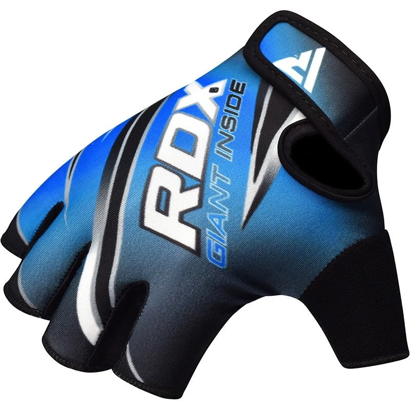 RDX SPORTS RDX F2 BLUE GYM WORKOUT GLOVES 5 RDX SPORTS RDX F2 BLUE GYM WORKOUT GLOVES - Image 5