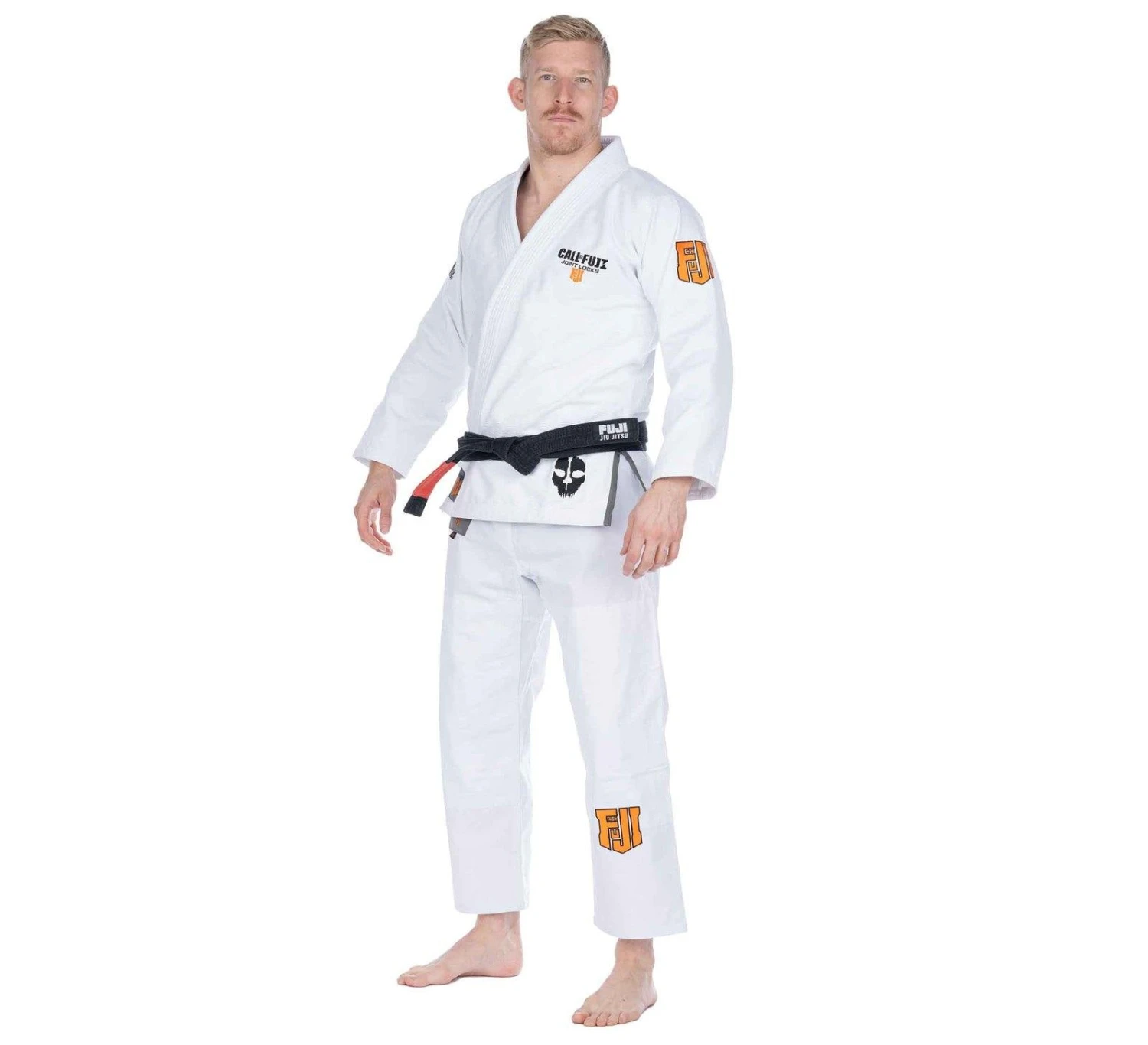 LIMITED EDITION: Call Of FUJI BJJ Gi White 4 LIMITED EDITION: Call Of FUJI BJJ Gi White - Image 4