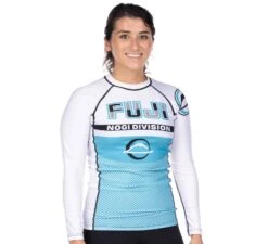 Fuji Reversal Girl's Long Sleeve Rashguard White