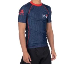 Fuji Team FUJI Short Sleeve Rashguard Blue [ADULT SIZES] -Martial Arts Equipment fuji rashguard 0000 fuji 12 1600x1600 d6e2f700 35b5 4c52 a876 411d69161f27