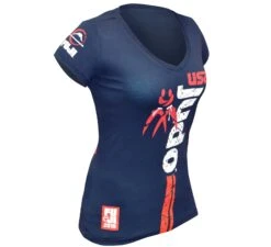 FUJI USA Judo Womens T-Shirt -Martial Arts Equipment fuji sports usa judo t shirt womens 72