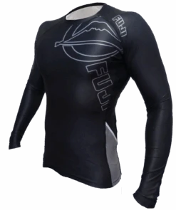 FUJI Inverted Long Sleeve Rashguard -Martial Arts Equipment fuji inverted long sleeve rashguard black 1