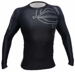 FUJI Inverted Long Sleeve Rashguard -Martial Arts Equipment fuji inverted long sleeve rashguard black 2