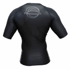 FUJI Inverted Short Sleeve Rashguard -Martial Arts Equipment fuji inverted short sleeve rashguard black 3