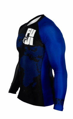 Fuji Sekai 2.0 Ranked Rashguard 26 Fuji Sekai 2.0 Ranked Rashguard -Martial Arts Equipment fuji sekai 2.0 ibjjf rashguard blue 2