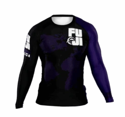 Fuji Sekai 2.0 Ranked Rashguard 29 Fuji Sekai 2.0 Ranked Rashguard -Martial Arts Equipment fuji sekai 2.0 ibjjf rashguard purple 4