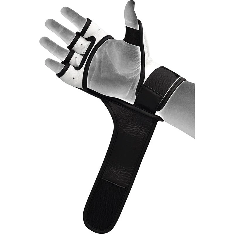 RDX SPORTS RDX T9 HEARSE LEATHER MMA GRAPPLING GLOVES 6 RDX SPORTS RDX T9 HEARSE LEATHER MMA GRAPPLING GLOVES - Image 6