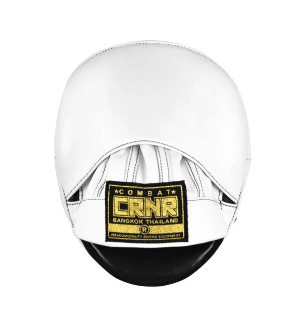 Combat Corner HMIT Air Punch Mitts White 2 Combat Corner HMIT Air Punch Mitts White - Image 2