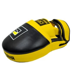 Combat Corner HMIT BIG Mitts Yellow -Martial Arts Equipment hmit big mitts yellow 83
