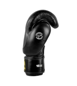 Combat Corner HMIT Black Boxing Gloves -Martial Arts Equipment hmit black boxing gloves 48