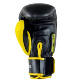 Combat Corner HMIT Boxing Gloves Yellow -Martial Arts Equipment hmit boxing gloves 58
