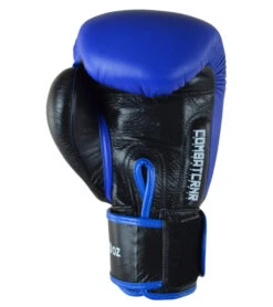 Combat Corner HMIT Boxing Gloves Blue -Martial Arts Equipment hmit boxing gloves blue 72