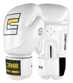 Combat Corner HMIT White Boxing Gloves
