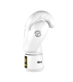 Combat Corner HMIT White Boxing Gloves -Martial Arts Equipment hmit boxing gloves white 54