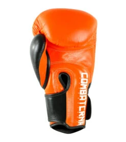 Combat Corner HMIT Champion Boxing Gloves Orange -Martial Arts Equipment hmit champion boxing gloves orange 2 44
