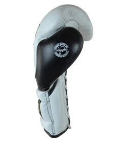 Combat Corner HMIT Lace Up Sparring Gloves White/Black 7 Combat Corner HMIT Lace Up Sparring Gloves White/Black -Martial Arts Equipment hmit lace up sparring gloves white black 97