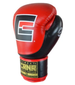 Combat Corner HMIT Boxing Gloves Red/Black -Martial Arts Equipment hmit res black boxing gloves 77